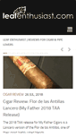 Mobile Screenshot of leafenthusiast.com